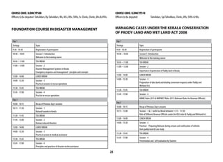 Ildm ILDM KERALA-Institute of Land and Disaster Mangement, Kerala-Training ...