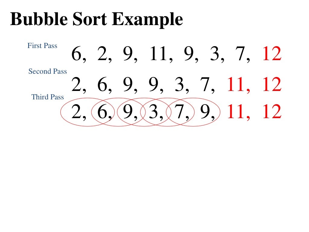 bubble sorting of an array in 8086 assembly language