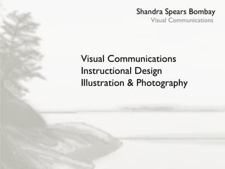 Shandra Spears Bombay Visual Communications Visual Communications Instructional Design Illustration & Photography 