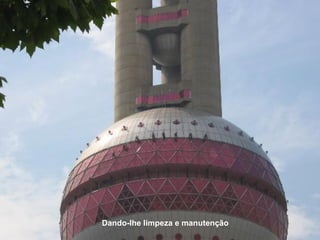 Dando-lhe limpeza e manutenção   