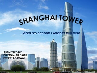 WORLD’S SECOND LARGEST BUILDING
SUBMITTED BY:
CHITRANJAN BAGH
PREETI AGARWAL
 