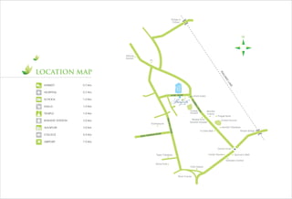 LOCATION MAP
HOSPITAL 0.5 Km
RAILWAY STATION 3.0 Km
AIRPORT 7.0 Km
SCHOOL 1.0 Km
COLLEGE 4.0 Km
TEMPLE 1.0 Km
MALLS 1.0 Km
ALKAPURI 3.0 Km
MARKET 0.5 Km
N
Genda Circle
CNG Station
Vadodara Central
Spencer’s MallCenter Square
Bhailal Amin
General Hospital
Cricket Ground
Alembic
Colony
Tejas Vidyalaya
Gorwa
Lake
Subhanpura
Bridge to
Chhani
RAILWAY
LINE
ALEMBIC
ROAD
NEWIPCLROAD
Shastri Bridge
ITI
Sahyog
Garden
HIGH TENSION ROAD
Cricket
Ground
Race Course
18 MT. ROAD
In-Orbit Mall
Alembic Vidyalaya
Ellora Park
Pragati Bank
Shell Outlet
 
