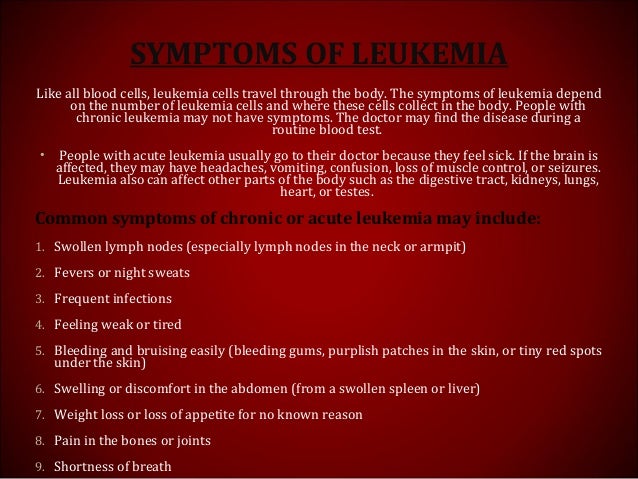 Leukemia Leukemia