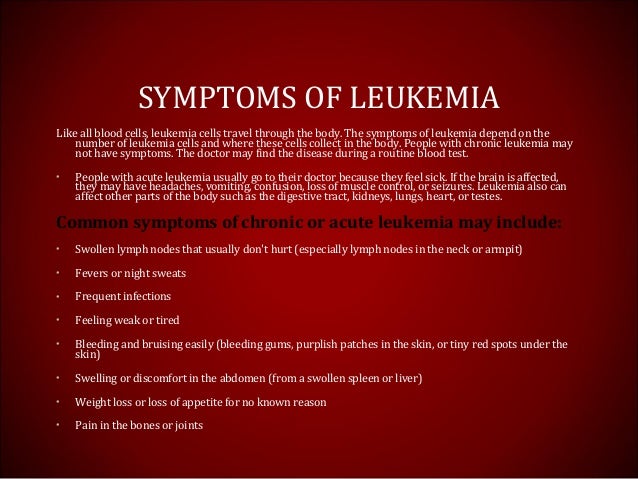 Leukemia Cancer Leukemia Cancer