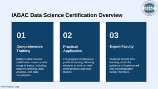 Best Data Science Certification in India | IABAC | PPT