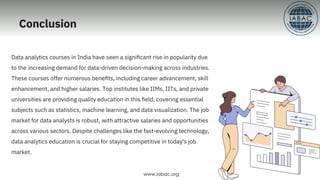 How Beneﬁcial Are Data Analytics Courses in India | IABAC | PDF