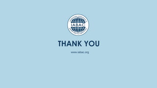www.iabac.org
THANK YOU
 