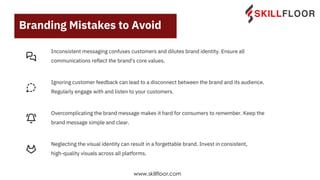 How Important is Branding in Digital Marketing | Skillfloor | PDF