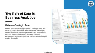 Tools for Analytics in Business Solutions | IABAC | PDF