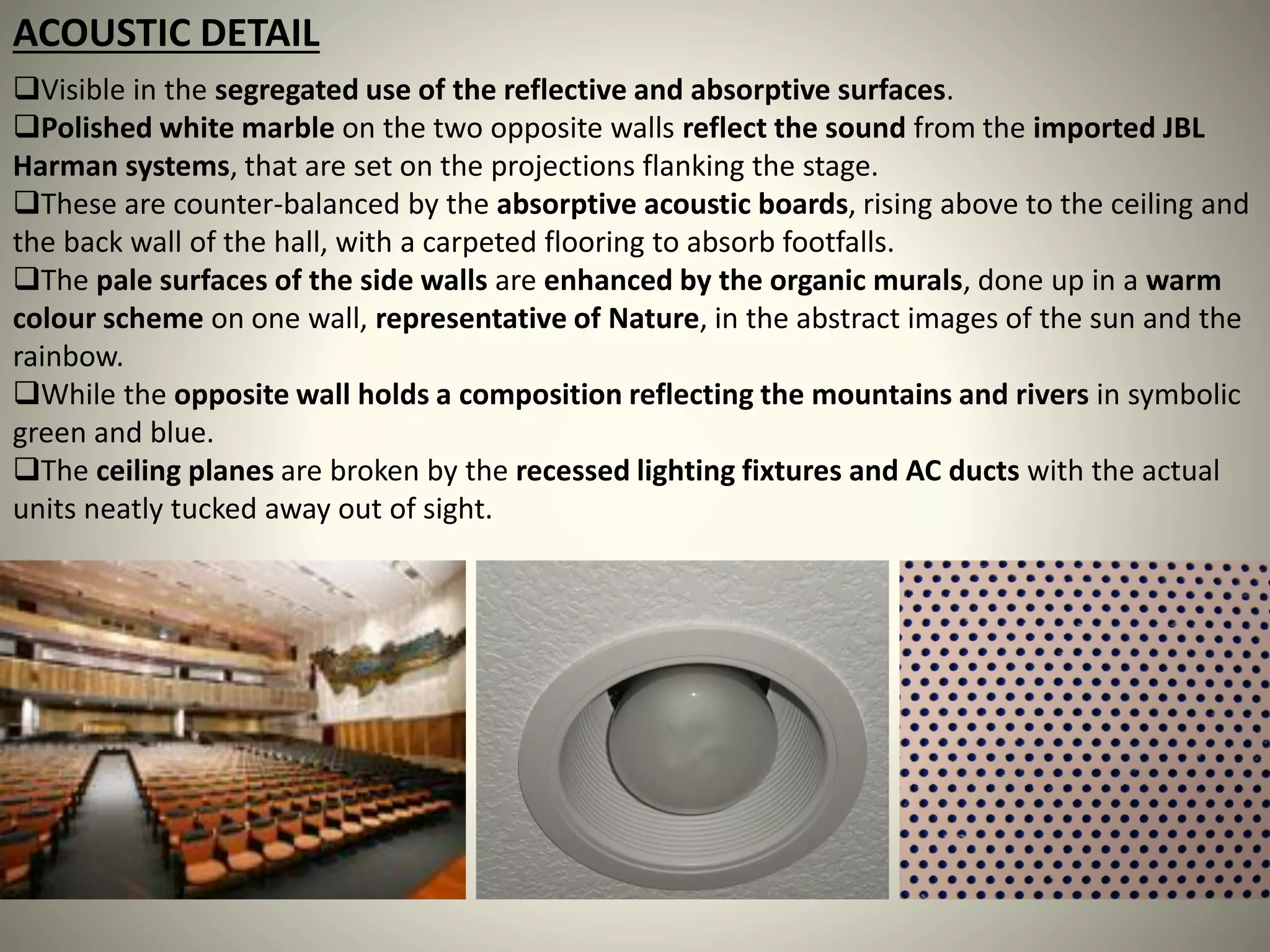 Shanmukhananda hall, sion - ACOUSTICS - AUDITORIUM - MUMBAI | PDF
