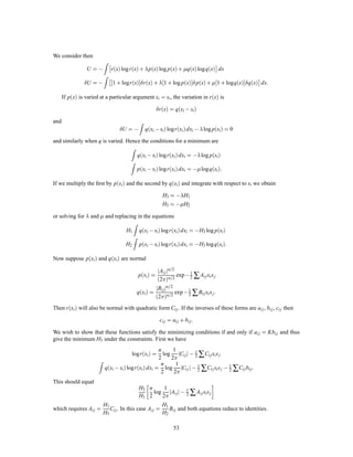 ;
is ergodic. No subset of these functions of probability 6= 0 1 is transformed into itself under all time trans-
lations. On the other hand the ensemble
                                                a sint +                  
