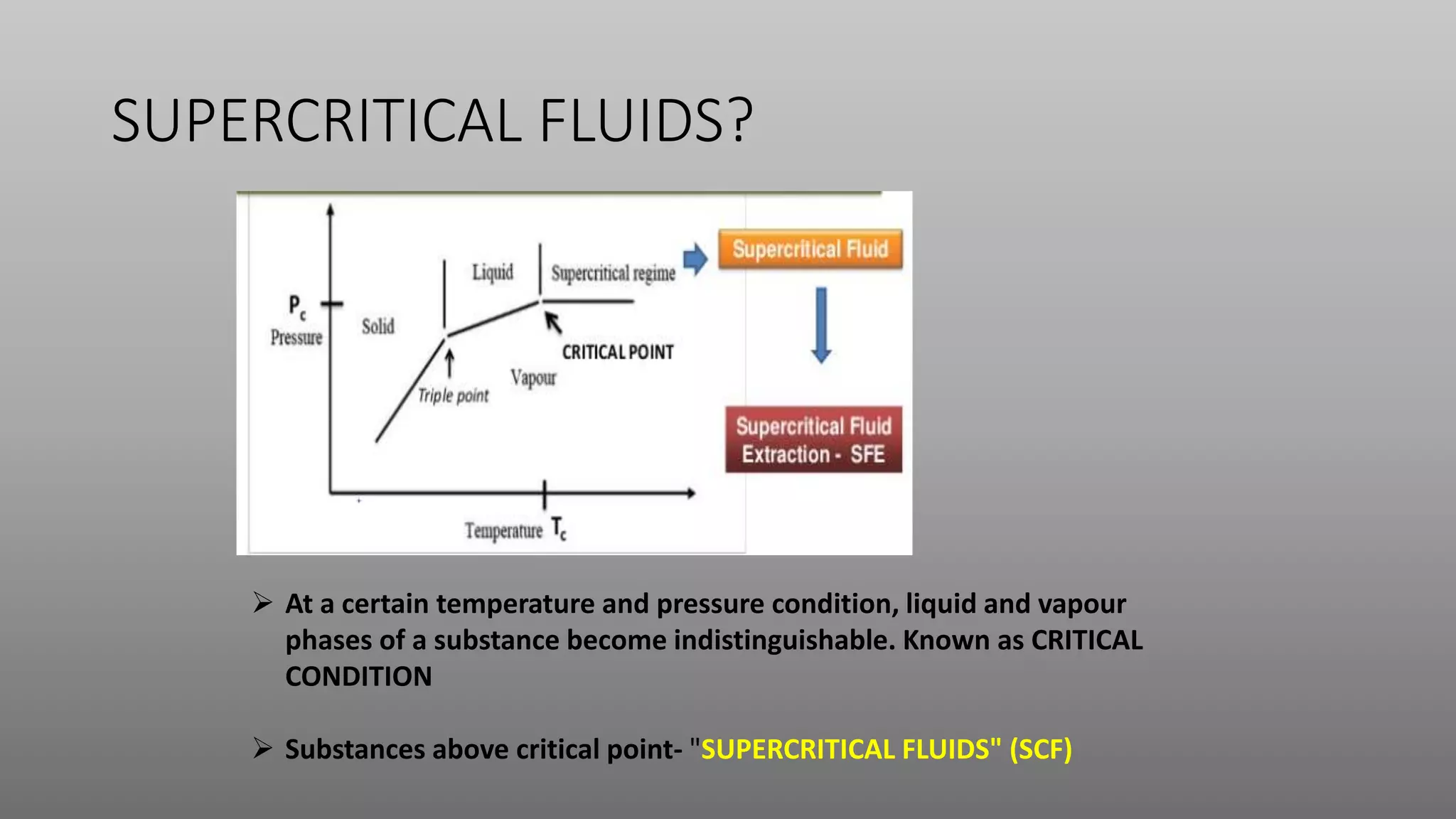 Super critical fluid extraction | PPTX