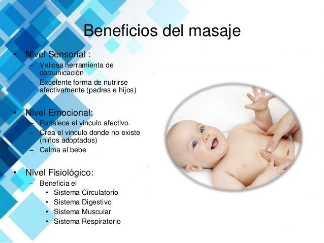 masaje shantala contraindicaciones