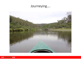 KIDS OUTDOORS 2030
Journeying….
 
