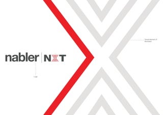 Logo
Visual element of
the brand.
 