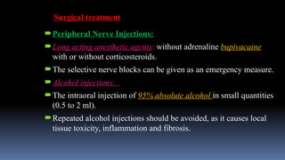 trigeminal nerve and their disease222ptx | PPTX