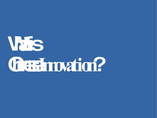 What is Chinese  Innovation ? 