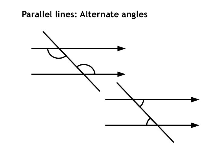 Line Art With Lines And Angles : Shape angle revision hints