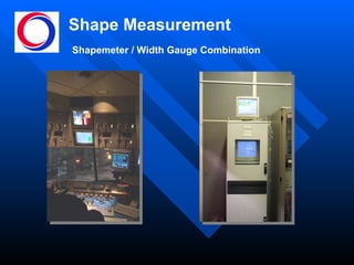 Shape Measurement Shapemeter / Width Gauge Combination 