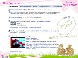 [email_address] User Experience Realtime Word of Mouth 