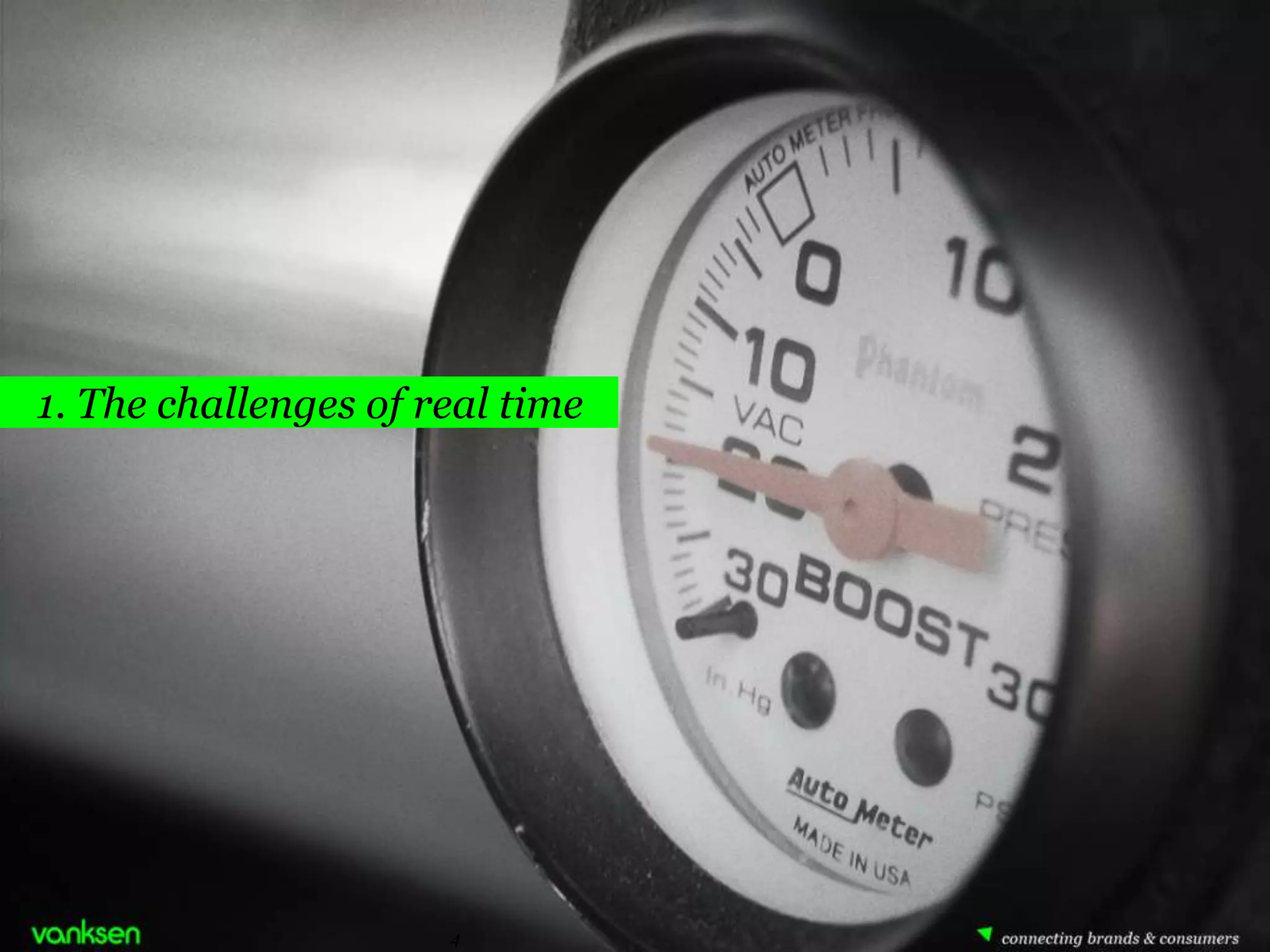 1. The challenges of real time




                      4          4
 