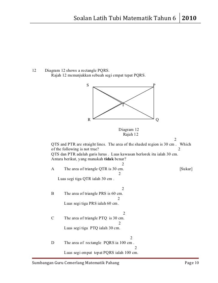 Soalan Matematik Isipadu Tahun 6 - Kecemasan q