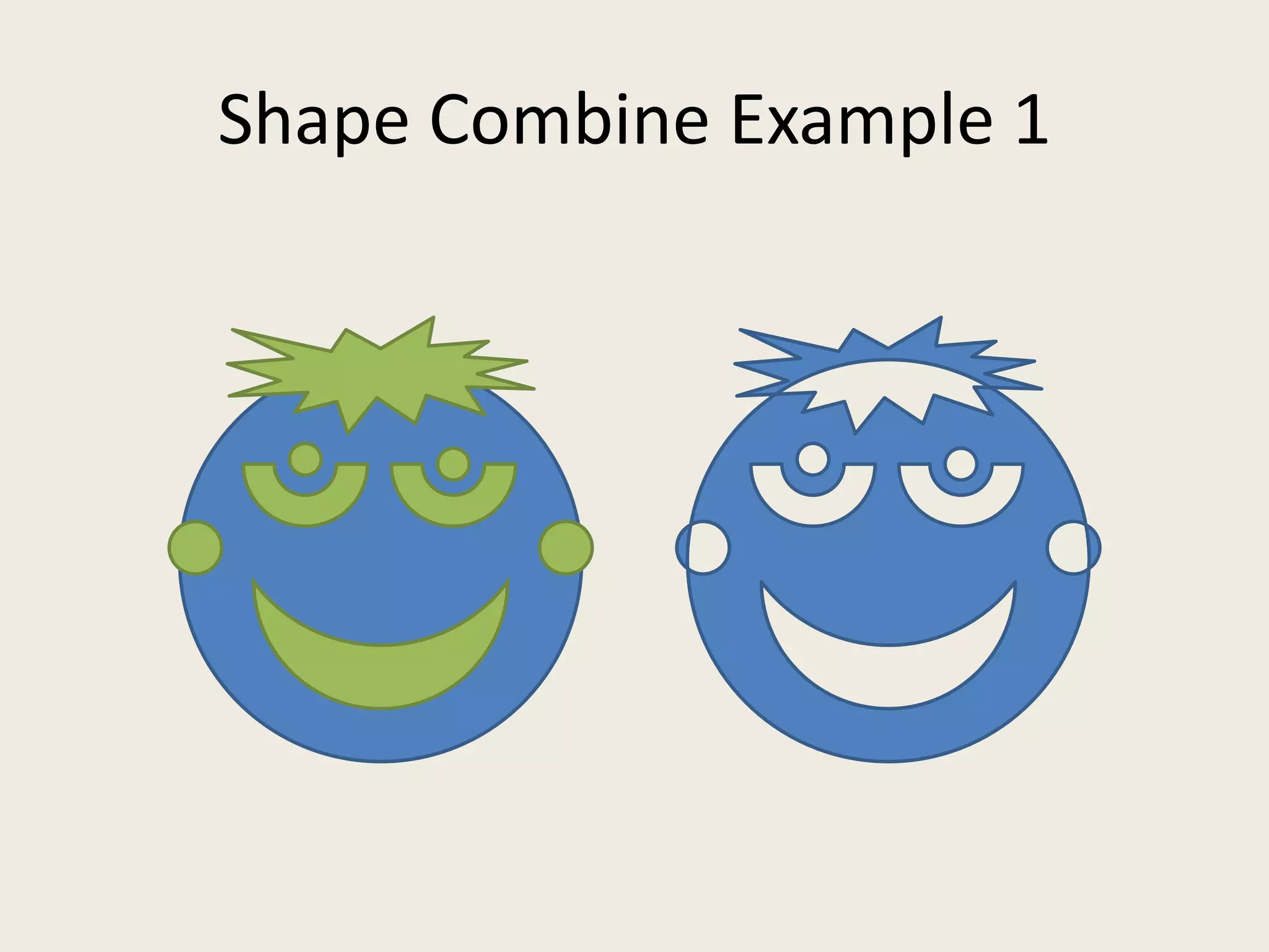 Shape Combine Example 1