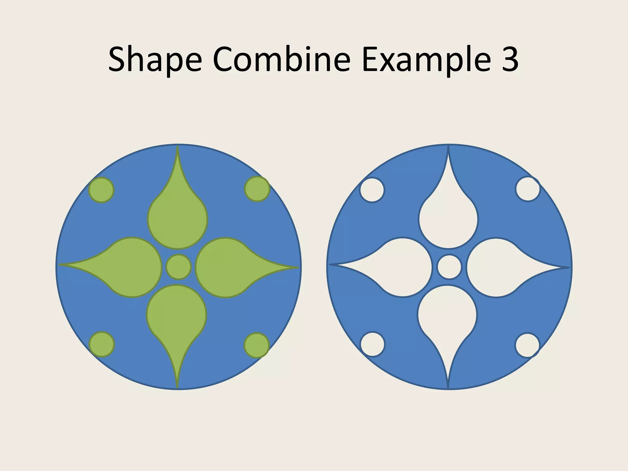 Shape Combine Example 3