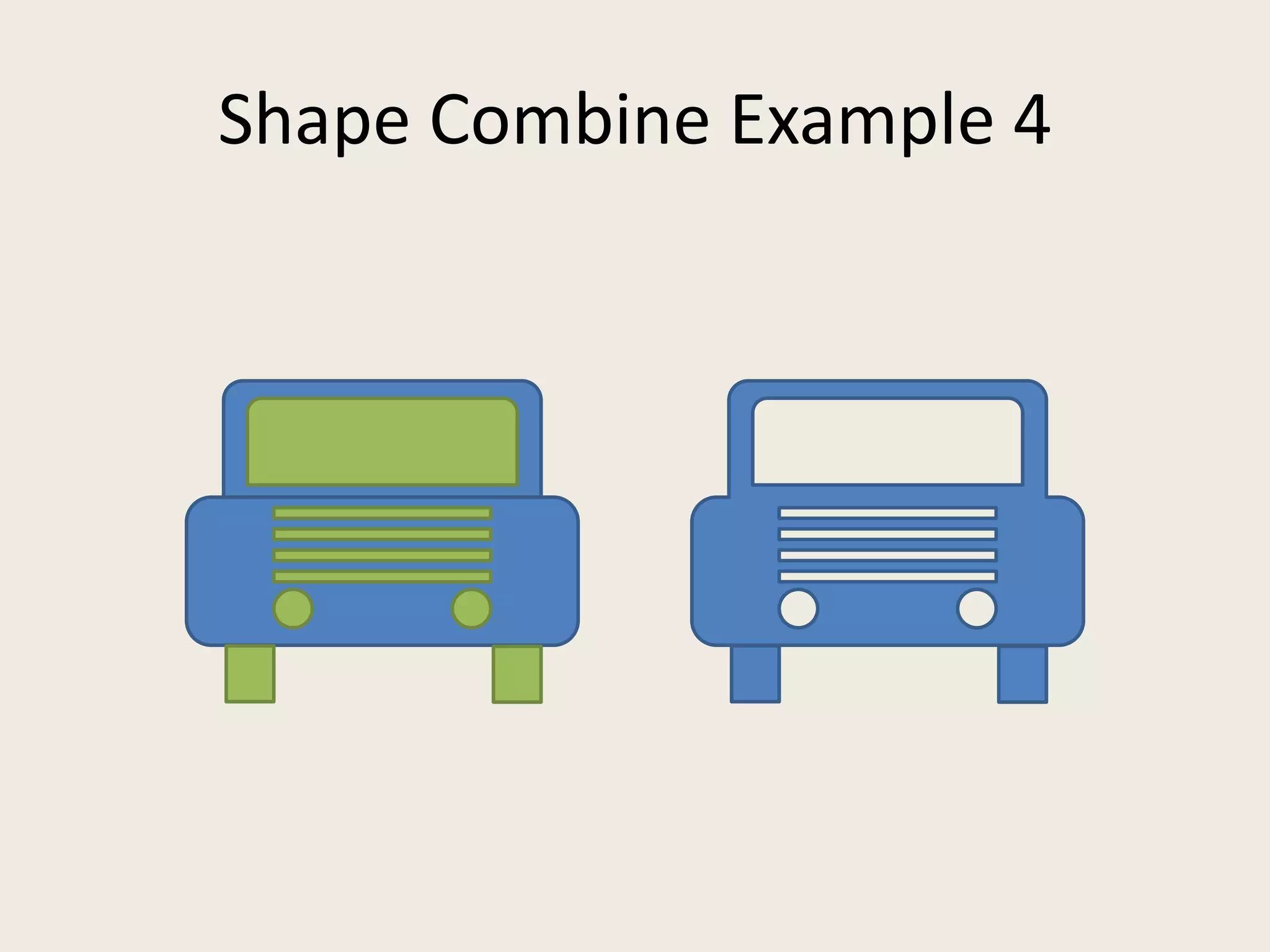 Shape Combine Example 4