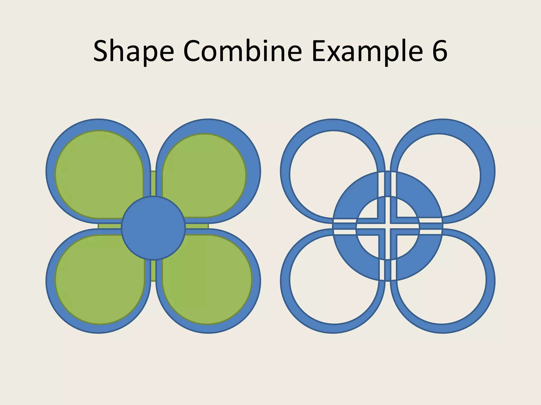 Shape Combine Example 6