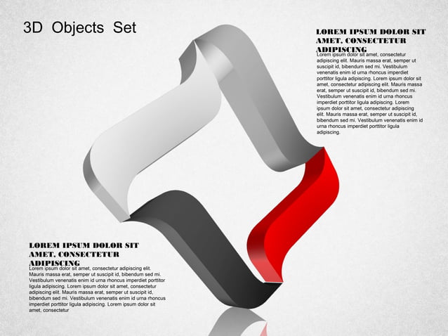 Shaped Symbols for PowerPoint by PoweredTemplate.com