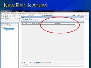 Shapefile in arc gis | PPT