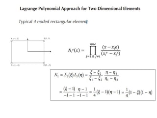 shape functions of 1D and 2 D rectangular elements.pptx
