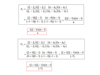 shape functions of 1D and 2 D rectangular elements.pptx