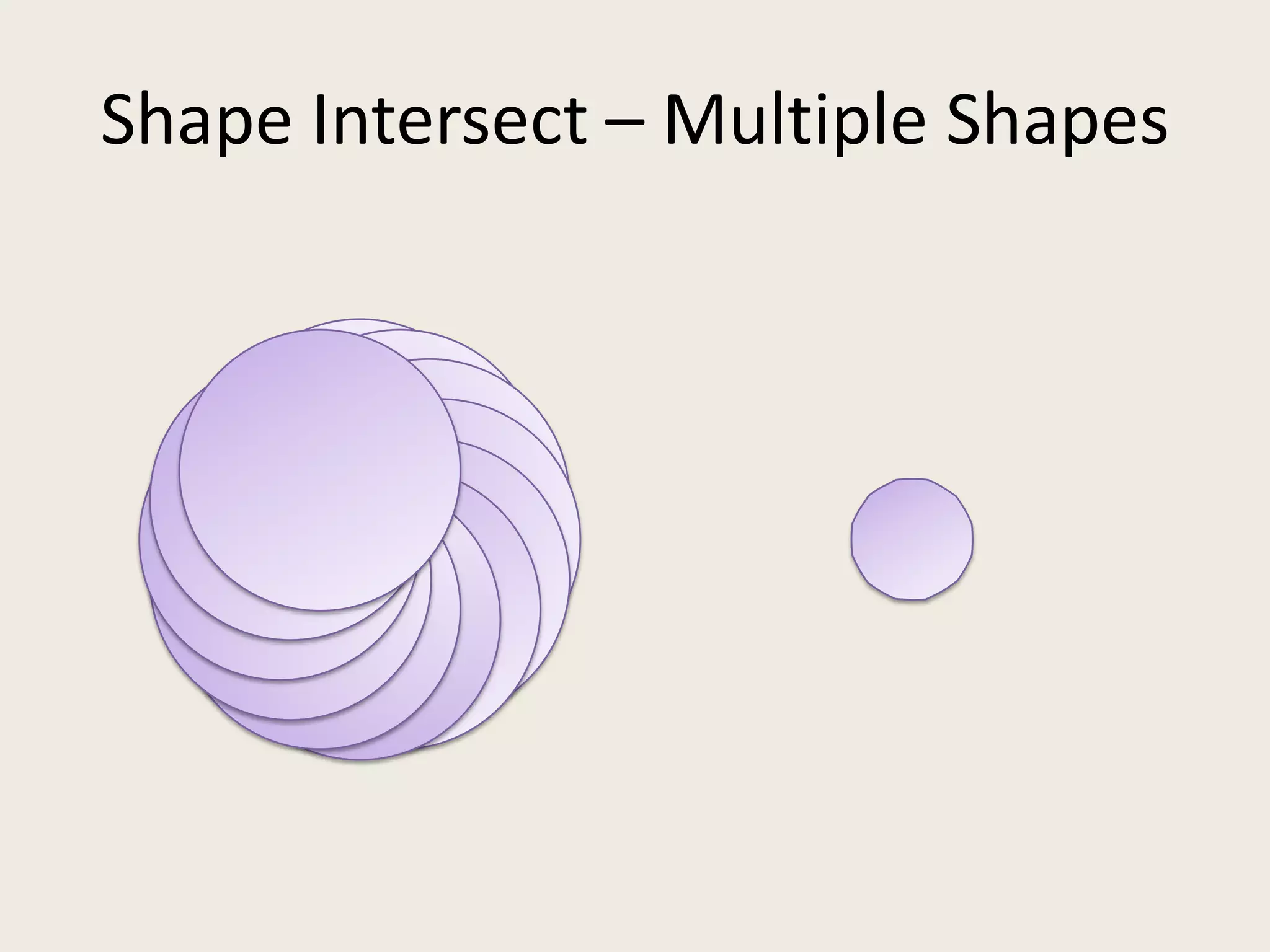 Shape Intersect – Multiple Shapes