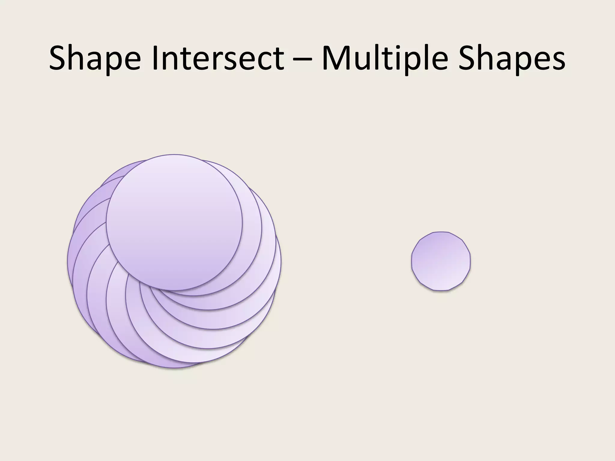 Shape Intersect – Multiple Shapes