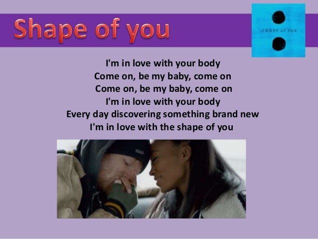 Shape of you Shape of you