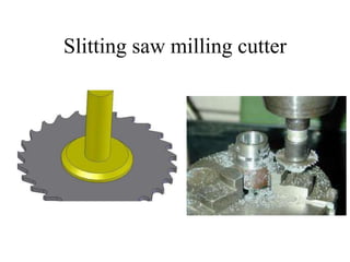 Slitting saw milling cutter
.
 