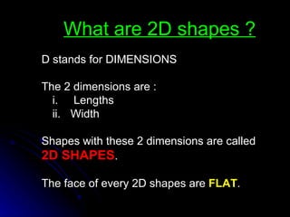 Shapes | PPT