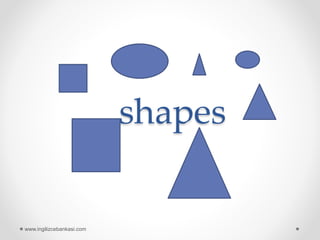 shapes
www.ingilizcebankasi.com
 