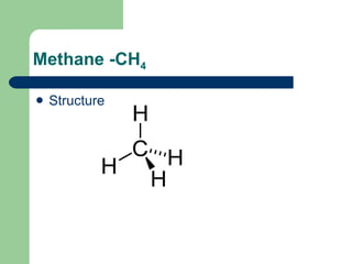Ch4 Proper Rotation Shapes And Bond Angles Of Simple Organic Compounds | PPT