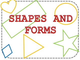 Shapes and Forms for ESL Kids.