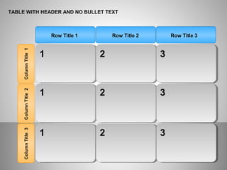 Shapes and Tables for PowerPoint | PPT