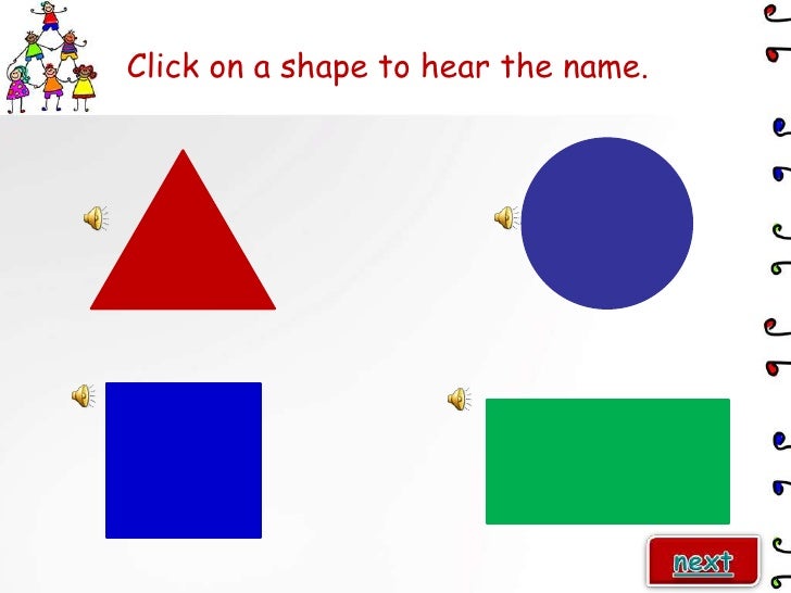 Learn Shapes for Pre kindergarten