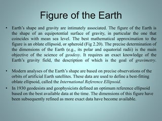Shape, size and motions of the earth 1 | PPTX