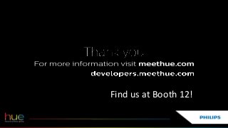 Find us at Booth 12!
 