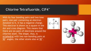 AQA A-Level Chemistry New Spec: Shapes of molecules | PPTX