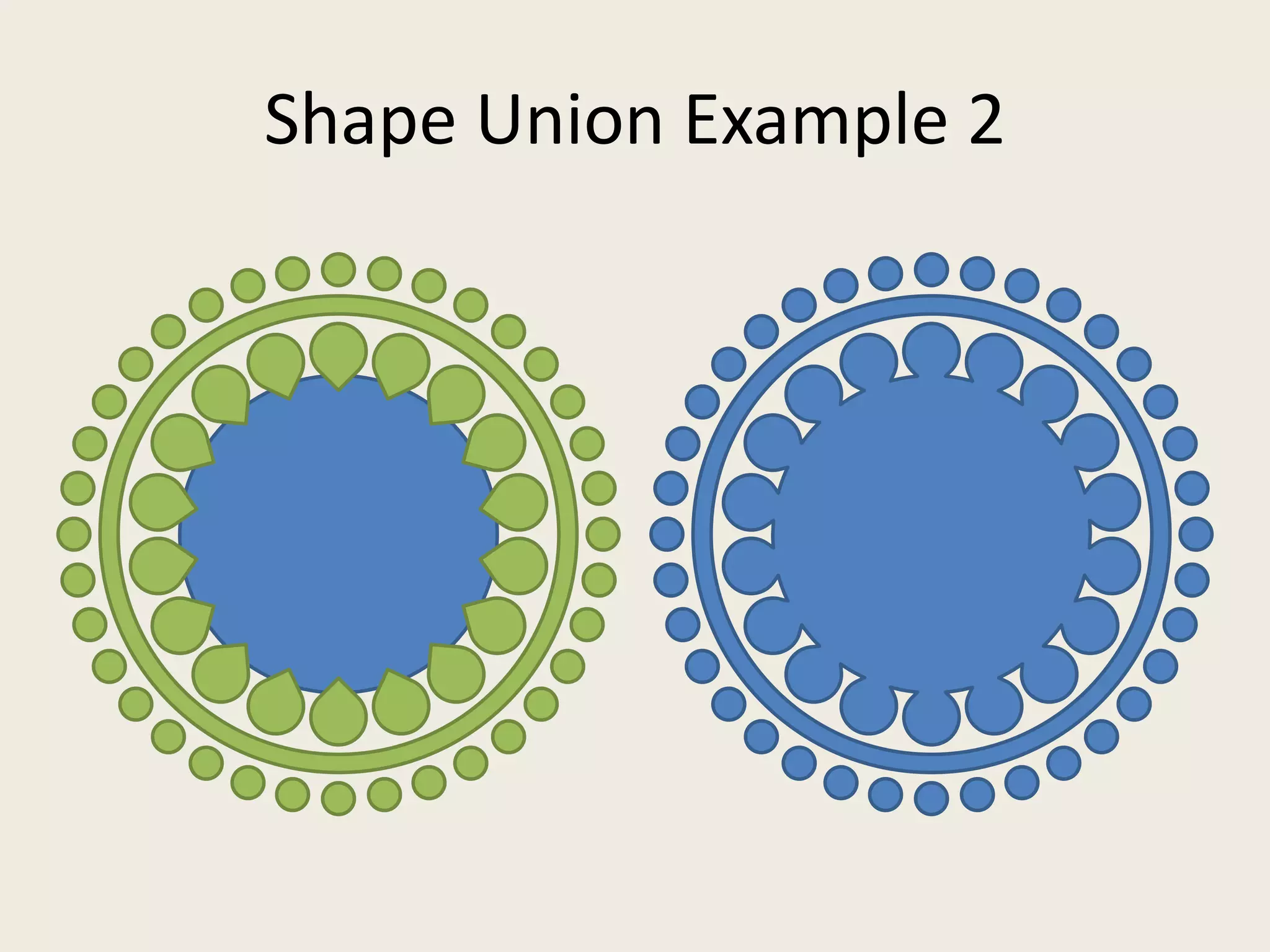 Shape Union Example 2