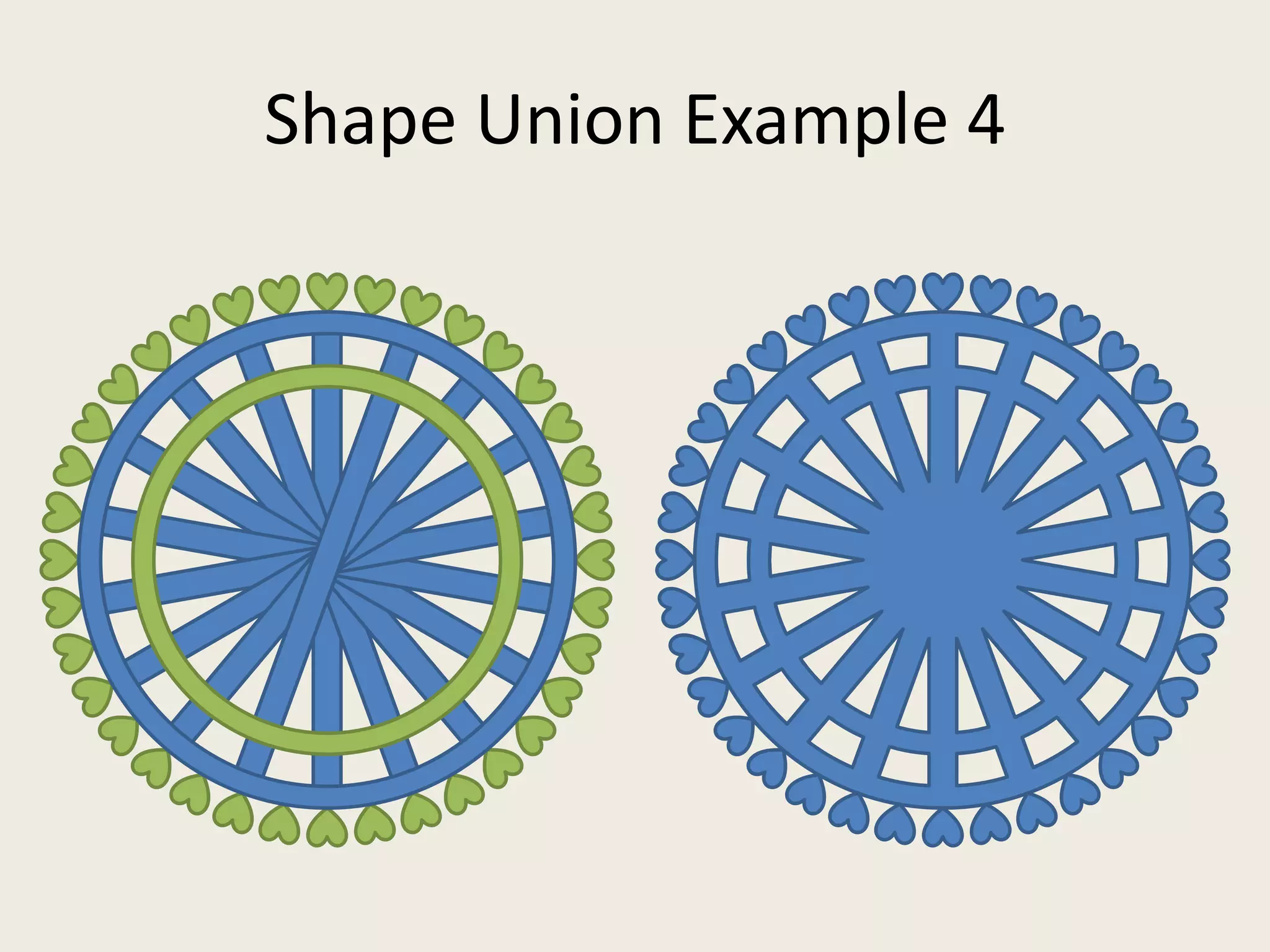 Shape Union Example 4