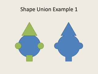 Shape Union Example 1